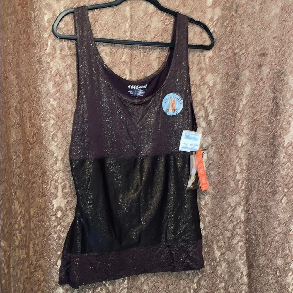 NWT Women's Shimmering Tank Top. Size XL - Picture 1 of 5